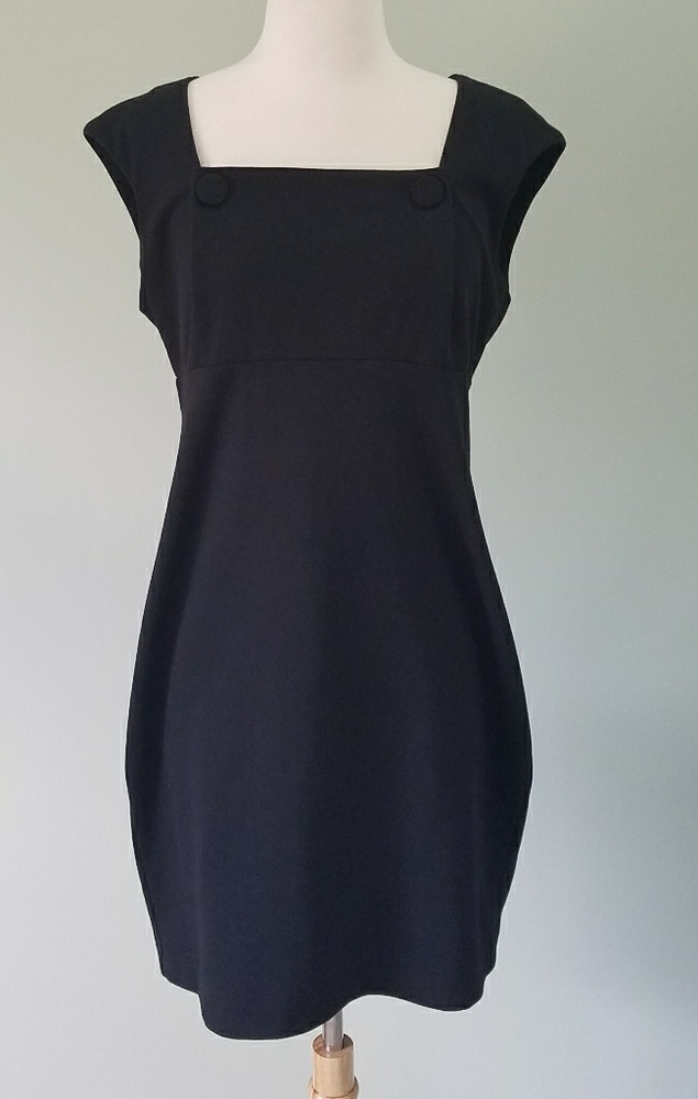 Calvin Klein Black work dress size 8